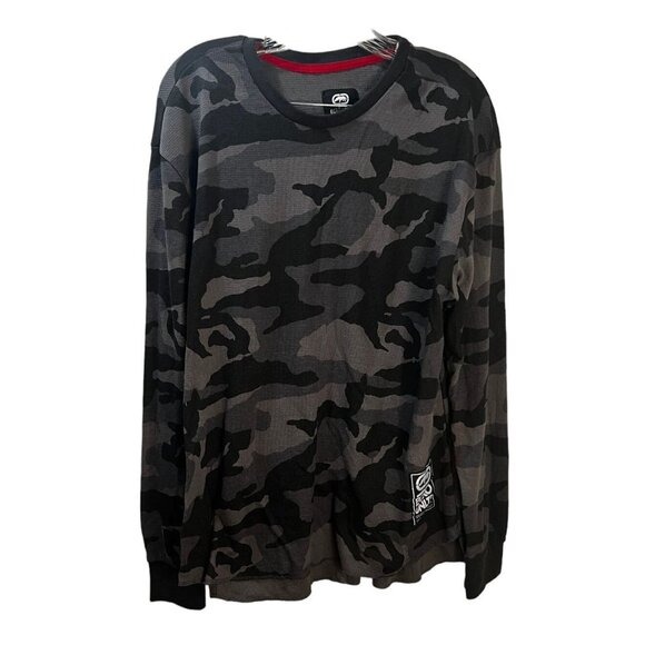 ECKO UNLTD‎ Men's All Over Print Stunner Camo Thermal Sweater - Picture 2 of 6